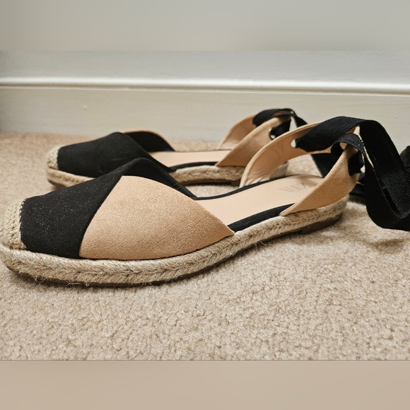 Zara Combination Tie Espadrilles - Picture 3 of 5